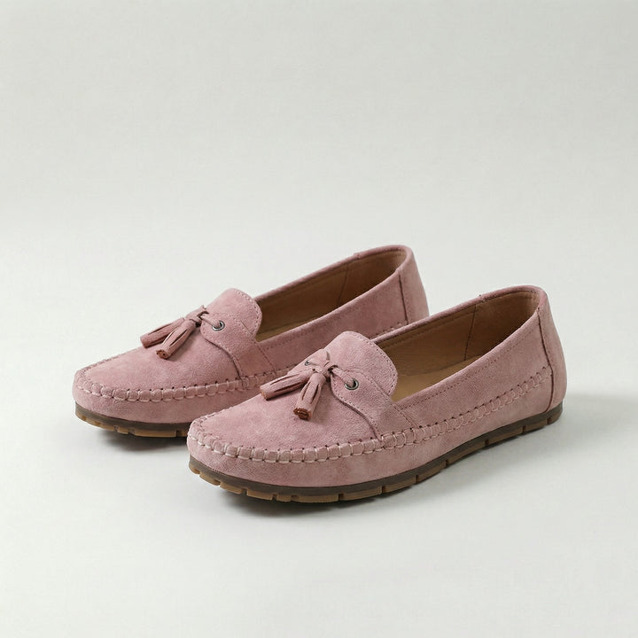 Nadine – Mocassins Classiques avec Détail Frange